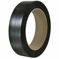 Bsc Preferred 1/2'' x 8000' - 16 x 6'' Core Hand Grade Signode Comparable Polypropylene Strapping - Smooth S-3307